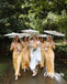 Sexy Soft Stin Spaghetti Straps V-Neck Sleeveless Mermaid Ankel Length Bridesmaid Dresses, BDS0298