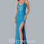 Sexy Sequin Spaghetti Straps V-Neck Criss Cross Lace Up Side Slit Mermaid Long Prom Dresses,PDS0763
