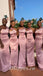 Sexy Soft Satin And Tulle One Shoulder Sleeveless Mermaid Floor Length Bridesmaid Dressses With Applique, BDS0252