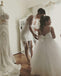 Spaghetti Straps Puffy Tulle Princess Flower Girl Dresses with Bow Knot, TYP1376