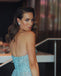 Sparkly Sweetheart Charming Sleeveless Sequin Sexy Side Slit Mermaid Long Cheap Formal Prom Dresses, PDS0075