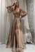 Sexy Shiny Sequin Tulle Sweetheart Sleeveless Side Slit Mermaid Long Prom Dresses With Applique,PDS0664