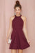 Unique Halter Cheap 2018 Homecoming Dresses Under 100, TYP1182