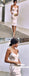 Spaghetti Straps Pearl Pink Cocktail Tight Homecoming Party Dresses with Appliques, TYP0984