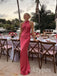 Elegant Halter Sleeveless Mermaid Floor Length Women Prom Dresses PDS1268