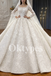 Romantic Tulle Wedding Dress with Corset Bodice Off Shoulder Floral Bridal Gowns
