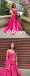 Sweety Satin Sweetheart A-Line Long Prom Dresses, PDS1013