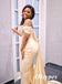 Elegant Satin Off Shoulder Sleeveless Mermaid Long Prom Dresses With Train, PDS1007