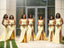 Sexy Soft Satin Spaghetti Straps Sleeveless Side Slit Mermaid Floor Length Bridesmaid Dresses, BDS0327