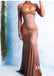 Sexy Chiffon Spaghetti Straps Mermaid Long Prom Dresses, PDS1014