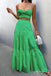 Sexy Sweetheart Two Pieces Sleeveless A-Line Long Prom Dresses, PDS0978