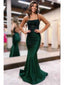 Sexy Green Mermaid Appliqued Homecoming Dresses, PDS1062