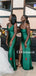 Newest Mismatched Green Mermaid Long Cheap Bridesmaid Dresses, BDS0118