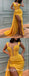 Sexy Sequin Satin Spaghetti Straps V-Neck Sleeveless Mermaid Long Prom Dresses,PDS0509