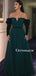 Elegant Straight A-line Long Sleeve Floor-length Prom Dresses, PDS0289