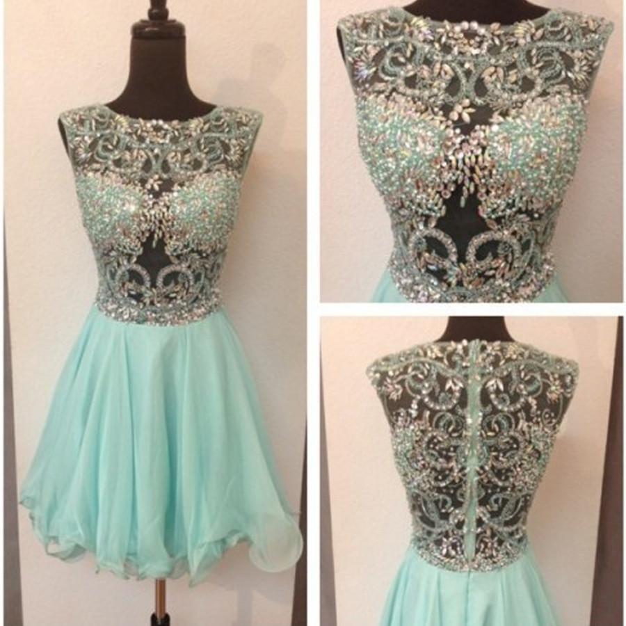 New Arrival mint gorgeous  freshman formal cocktail homecoming prom gown dresses, TYP0127