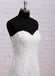 Mermaid Scoop Sleeveless Court Train Long Cheap Lace Wedding Dresses, TYP1038
