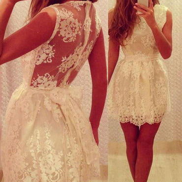 New Arrival lace simple elegant cute freshman graduation formal homecoming prom gown dresses, TYP0124
