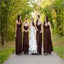 Sweetheart Chiffon Long Floor Length Bridesmaid Dresses, Backless Bridesmaid Dresses, TYP0362