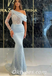 Elegant Special Fabric One Shoulder One sleeve Mermaid Long Floor Length Prom Dresses With Applique,PDS0362