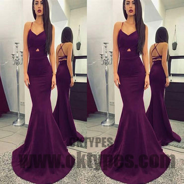 Long Mermaid Prom Dresses, Halter Prom Dresses, Backless Prom Dresses, Sexy Prom Dresses, TYP0224