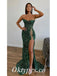 Sexy Sequin Sweetheart Sleeveless Side Slit Mermaid Long Prom Dresses, PDS0922