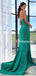 Newest Mermaid Straight Simple Long Prom Dresses, PDS0227