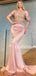 New Arrival Sweetheart Mermaid Short Sleeve Long Prom Dresses, PDS0165