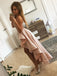 Tight Sweetheart Pink Lace Homecoming Dresses with Detachable Train, TYP1064