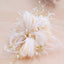 Beautiful Feather Floral Wedding Headpiece, Wedding Accessories, Wedding Headpiece, VB0604