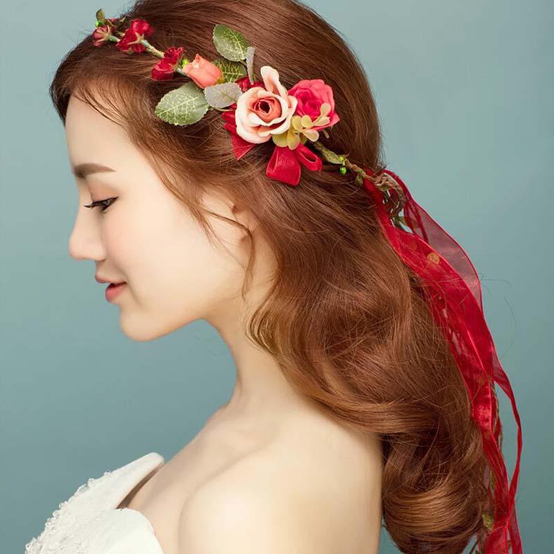 Beautiful Floral Wedding Headpiece, Wedding Headpiece, Wedding Accessories, VB0605
