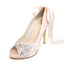 Pink Crystal High Heels Pointed Toe Rhinestone Wedding Bridal Shoes, S025