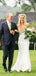 Ivory Lace Country Wedding Dresses V Neck Mermaid Wedding Dresses, TYP1214