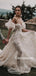 Elegant Sweetheart A-line Tulle Sleeveless Long Cheap Wedding Dresses, WDS0077