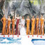Mismatched Satin Sheath Side Slit Floor Length Long Bridesmaid Dresses, BDS0192