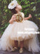 Ball Gown Light Pink Tulle Flower Girl Dress with Sequins, TYP0947