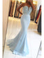 Sexy Sequin Top Satin Bottom Sweetheart V-Neck Sleeveless Mermaid Long Prom Dresses,PDS0519