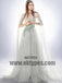 Light Gray Prom Dresses With Trailing, V-neck Prom Dresses, Beading Prom Dresses, Appliques Prom Dresses, TYP0083