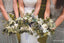 Mermaid V-neck Sleeveless Sequin Appliqued Long Cheap Wedding Party Bridesmaid Dresses, TYP2074