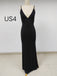Black Simple Long Prom Dresses_US4, SO023
