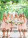 Customized Pleated Pink Bridesmaid Dresses Admirable Short Sweetheart Sleeveless Zipper Dresses, TYP0458