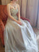 Beautiful Sweetheart A line Beading Grey tulle Prom Dresses Online, TYP1350