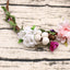 White Flower Wedding Headpieces With Beads, Wedding Headpieces, Wedding Accessories, TYP1256