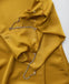 Charming Turmeric Soft Satin Spaghetti Straps Long Homecoming Dresses, HDS0069