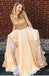 Beaded A Line Floor-Length Gorgeous Fashion Modest Prom Dresses for Party, TYP1198