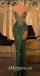 Sexy Sequin Sweetheart V-Neck Sleeveless Side Slit Mermaid Long Prom Dresses , PDS0854