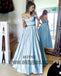 Long Floor Length Ball Gown Prom Dresses, Off-shoulder Prom Dresses, Zipper Prom Dresses, Beading Prom Dresses, TYP0269