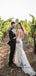 Ivory Lace Appliques Nude Sleeveless Backless Mermaid Wedding Dresses, TYP1413