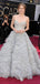 Charming Custom Grey Sweetheart Ball Gown Tulle Prom Dresses  Online, TYP1421