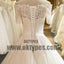 Beautiful Wedding Dresses Off-the-shoulder Ball Gown Lace Ivory Bridal Gown, TYP0685